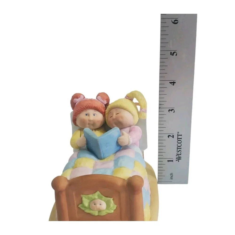 Cabbage Patch Kids Bedtime Story Porcelain Figurine Xavier Roberts Vintage 1984